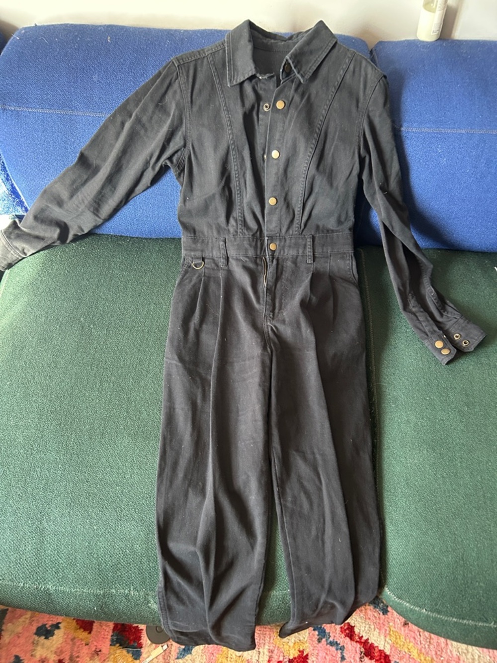 SUK Black Long-Sleeve Jumpsuit